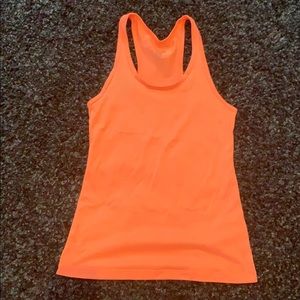 Nike Dri fit orange tank